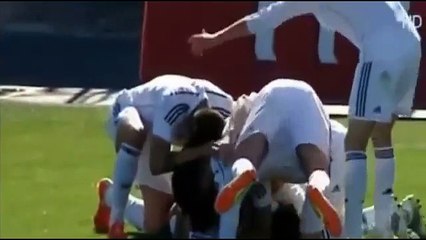 Canterano del Real Madrid hace un gol a lo Messi (VIDEO)