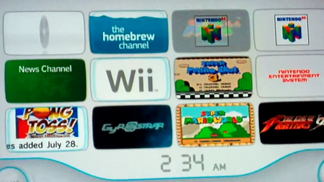 Yabause Sega Saturn Wii emulator