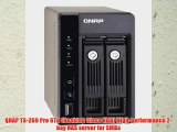 QNAP TS269 Pro 6TB Desktop Class HDD Highperformance 2bay NAS server for SMBs