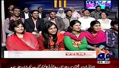 Khabarnaak on Geo News – 2nd April 2015  Interupted By US President Spech