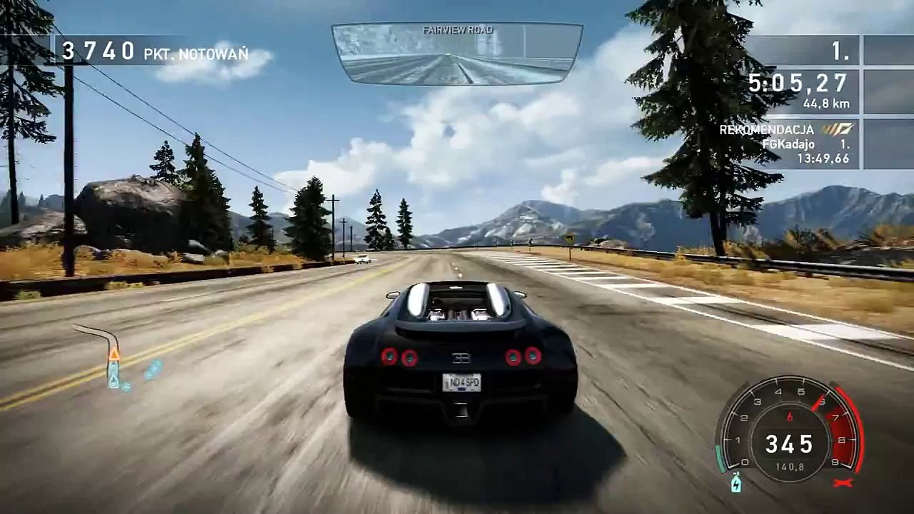 NFS Hot Pursuit: Final Race - Bugatti Veyron Grand Sport