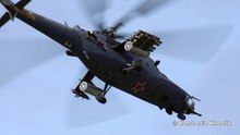 [軍事紀錄-直升機系列]俄羅斯Mi-35M (Hind E) 雌鹿 E 攻擊直升機的飛行能力展示秀 IN 2013