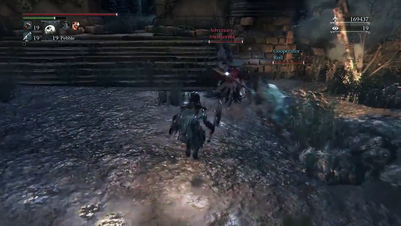 Bloodborne PvP - 2 V 1