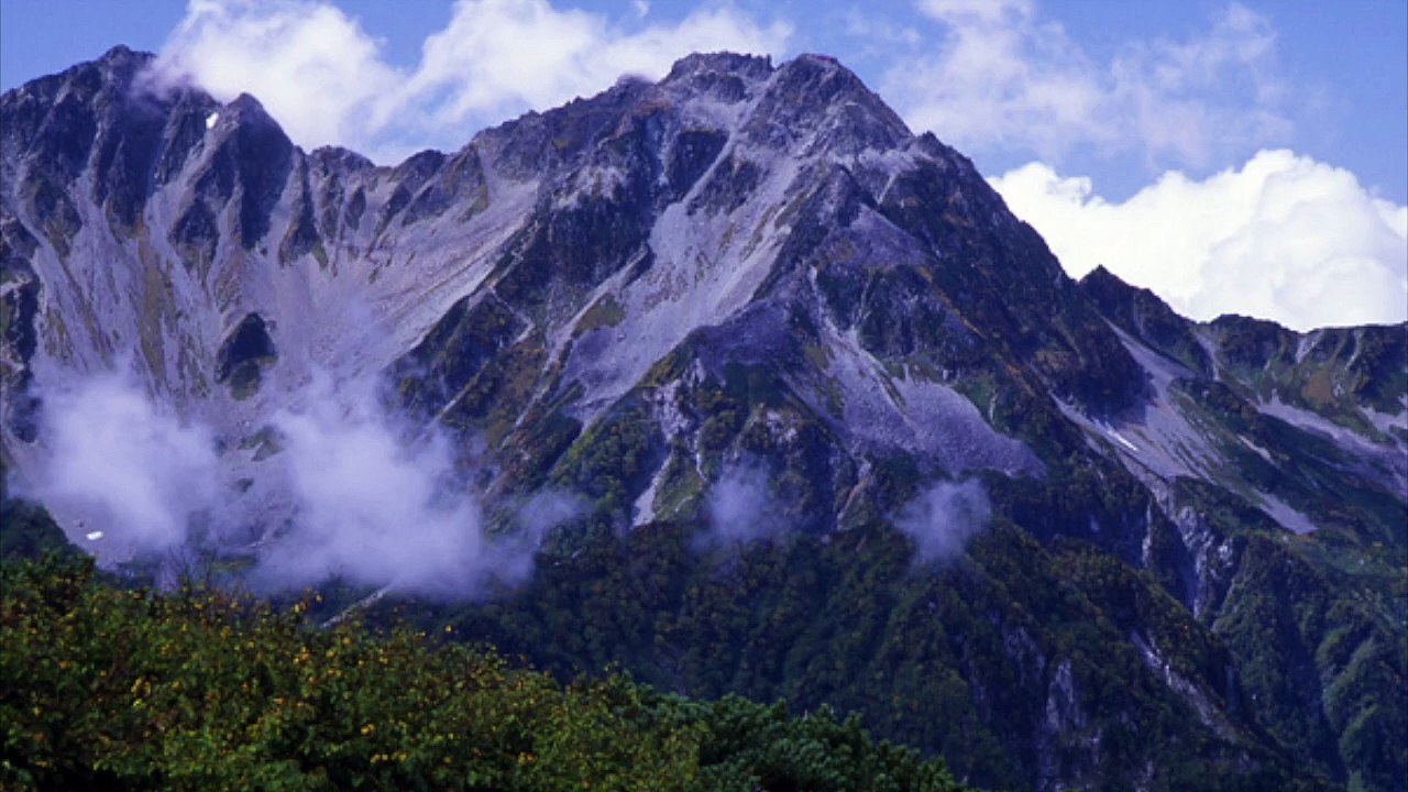 穂高白百合荘、穂高岳、西穂高岳、