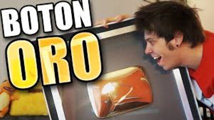 BOTÓN DE ORO DE YOUTUBE!