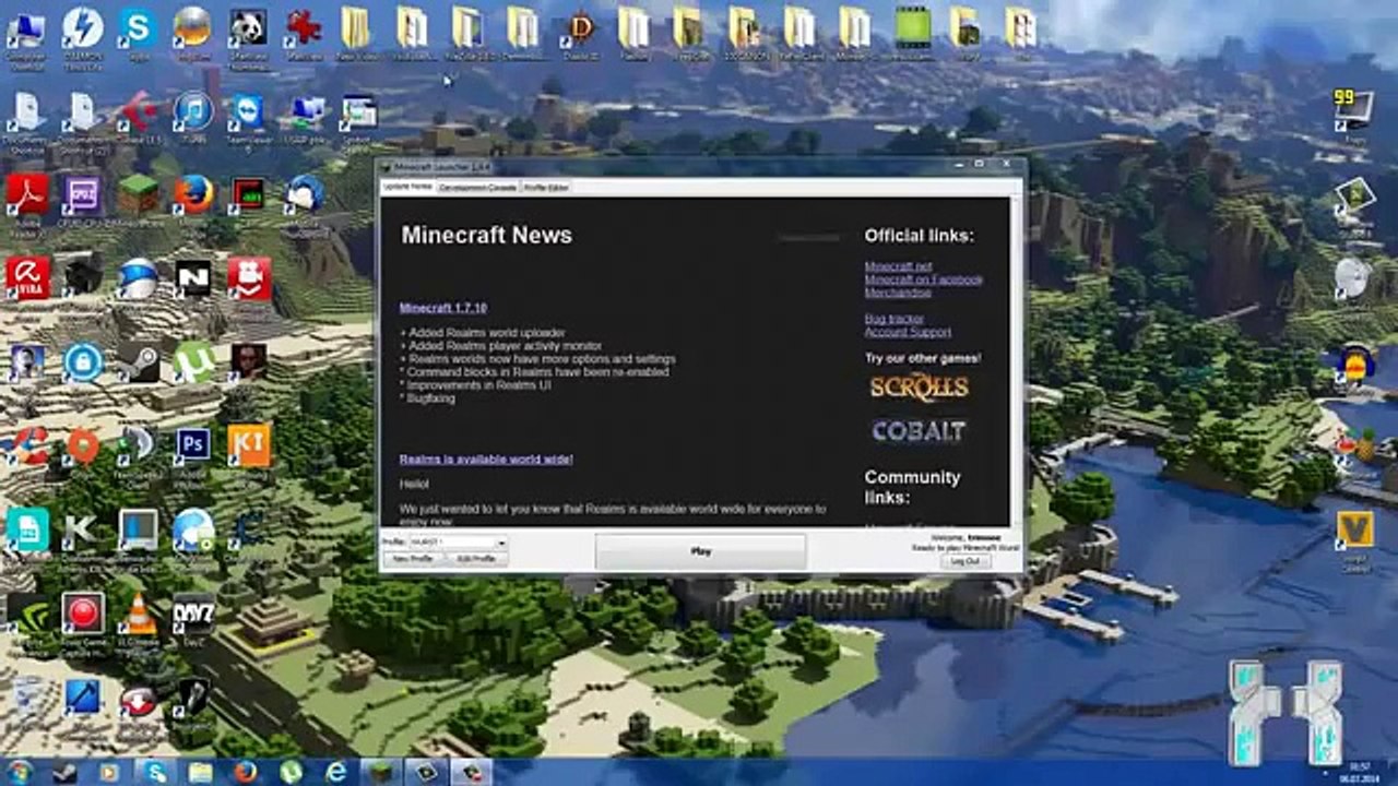 Minecraft 1 7 2   1 7 10   Hacked Client   Wurst !   Force OP Client ! HD
