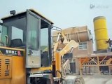 7 year-old chinese kid drives a big tractor like a boss