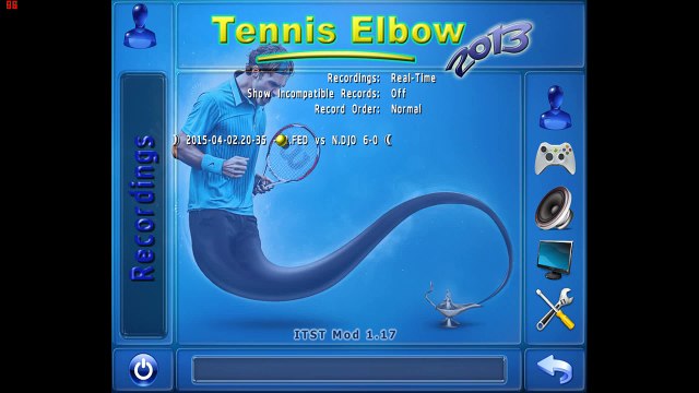 Tennis Elbow 2013 ITST MOD 1.17 ATP Finals Federer-Djokovic