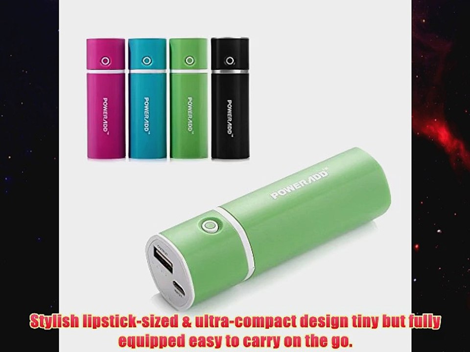 Poweradd Slim2 5000mAh Portable Charger External Battery Pack Power