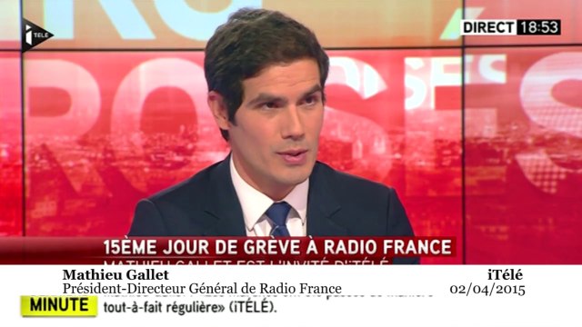 Mathieu Gallet : «Je ne démissionnerai pas, j'irai jusqu'au bout»