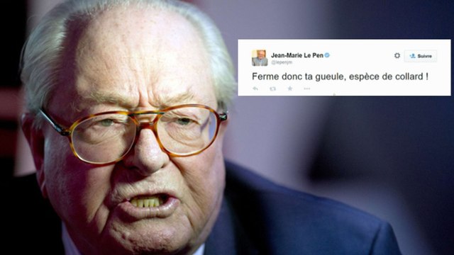 «Ferme ta gueule»: Jean-Marie Le Pen se défend contre les cadres du FN