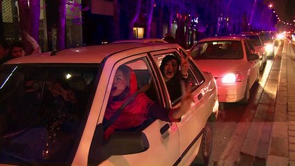 Accord sur le nucléaire: liesse dans les rues de Téhéran