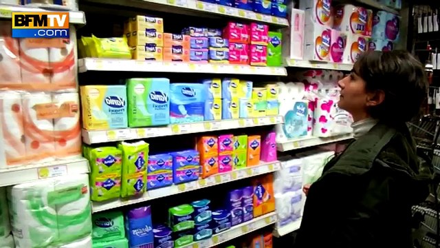 Quel est le produit le plus taxé entre un soda et une serviette hygiénique?