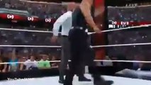 UFC Star Ronda Rousey body Slams Triple H at Wrestlemania 31
