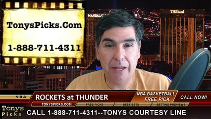 Tải video: Oklahoma City Thunder vs. Houston Rockets Free Pick Prediction NBA Pro Basketball Odds Preview 4-5-2015