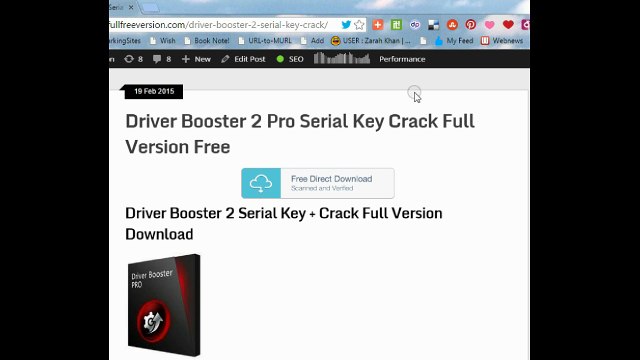 Driver Booster 2 Pro Serial Key Crack