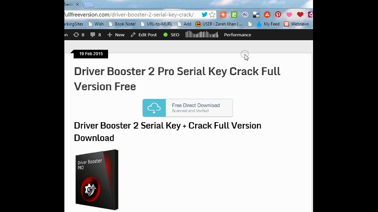 Driver Booster 2 Pro Serial Key Crack