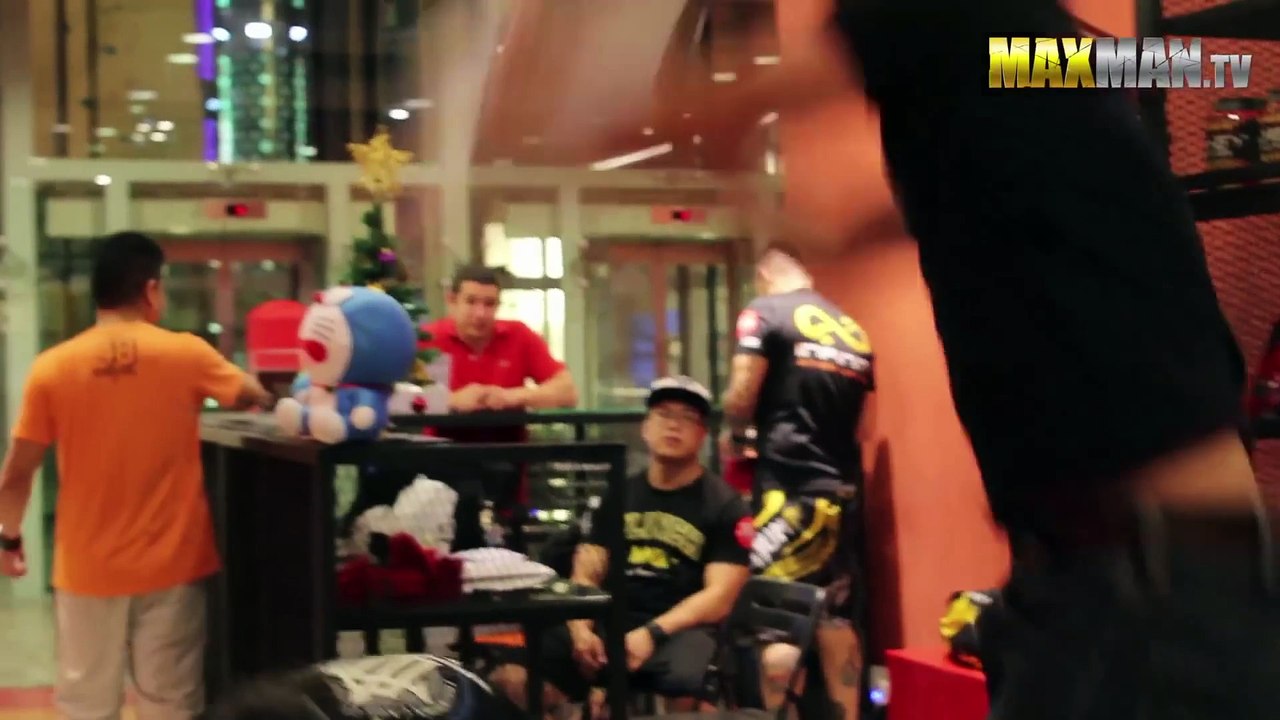 Picking a  Pillow  fight with MMA guys at the gym