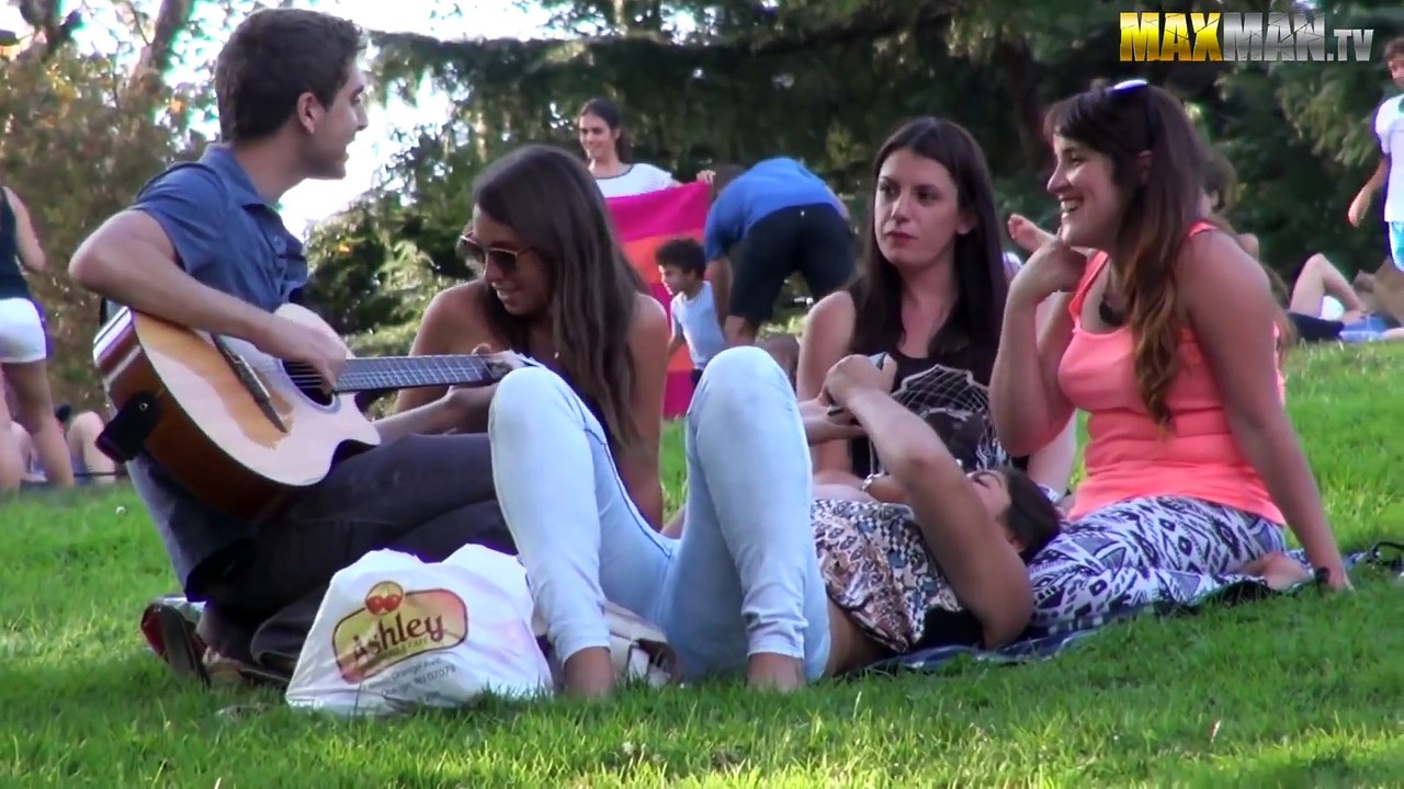 Serenading girls with Pharrell and Snoop Dogg s, Lets Get Blown