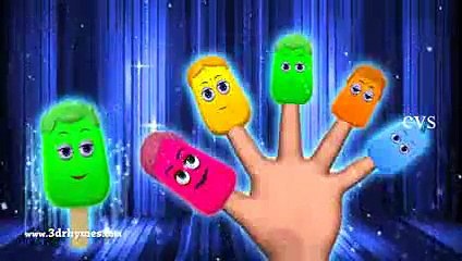 Ice Cream Finger Family - Finger Family Song - 3D Animation Nursery Rhymes & Songs for Children -