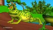 Five little Speckled Frogs - 3D Animation English Nursery rhyme for chlidren -