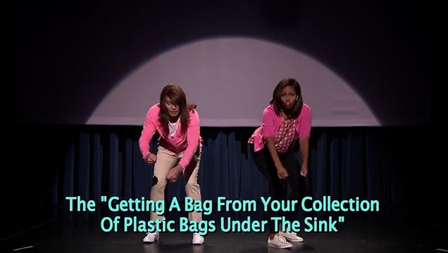 Michelle Obama et Jimmy Fallon dansent (encore)
