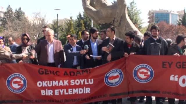 Şiddete Karşı, Okuma Eylemi Düzenlendi