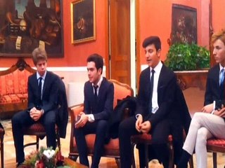 GLI "AMBASCIATORI" IN PREFETTURA MATERA 3-4-2015