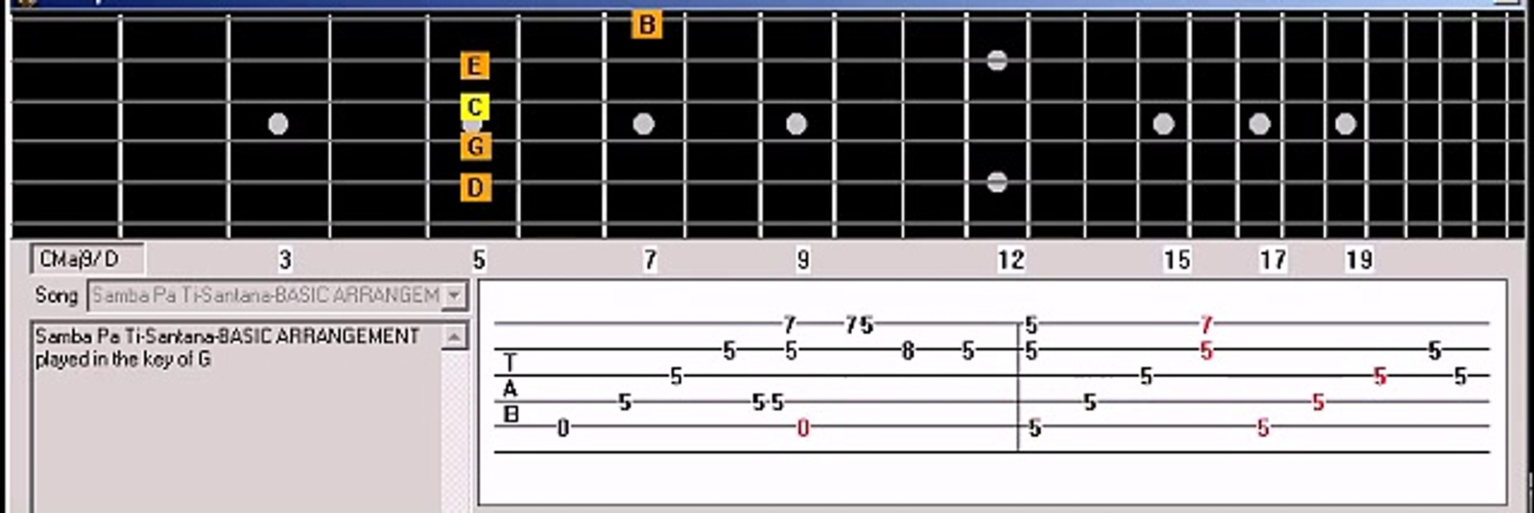 Como tocar Samba Pa Ti Carlos Santana en guitarra acustica