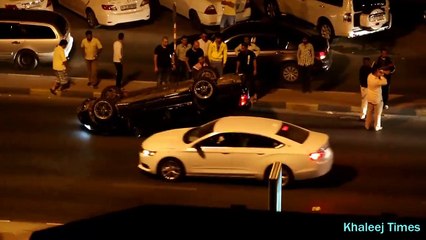 Accident At Sharjah Immigration Road - 3rd April 2015