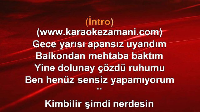 Ayna - Kadınım - 2004 TÜRKÇE KARAOKE