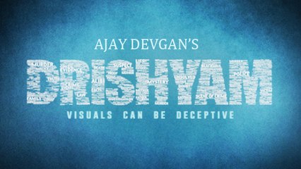 Ajay Devgn Starrer DRISHYAM LOGO | FIRST LOOK
