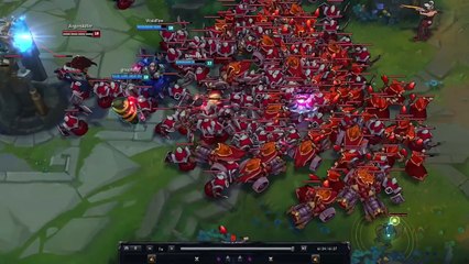 The Biggest Minion Wave Ever  THE MINION TSUNAMI  League of Legends World Records