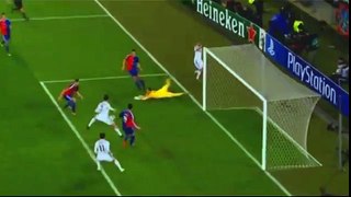 FC Basel vs Real Madrid 0 1 Cristiano Ronaldo Goal 26 11 2014