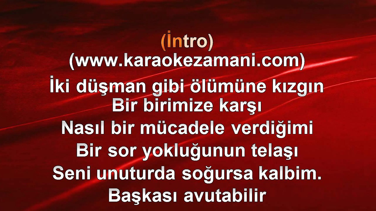 Ayşe Özyılmazel - Sabıkalı - (2011) TÜRKÇE KARAOKE