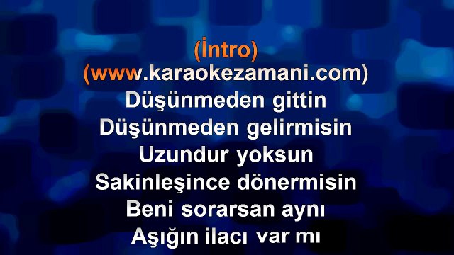 Ayşe Özyılmazel - Su Gibi Gel - (Kaan Gökman Remix) - (2012) TÜRKÇE KARAOKE