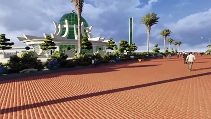 3D Animation ( The True power of Lumion 5.0 Pro ) - Mosque Project - arch.Ahmed90