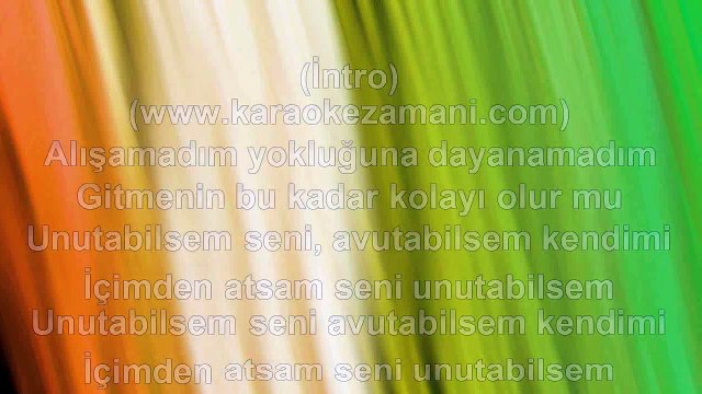 Babutsa - Alışamadım - (2011) TÜRKÇE KARAOKE