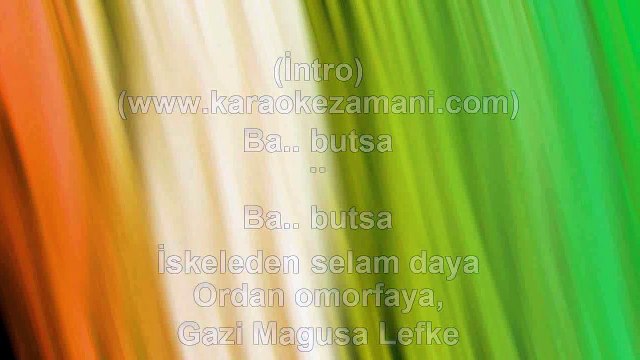 Babutsa - Babutsa - (2009 TÜRKÇE KARAOKE