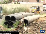 Dunya News - Karachi: Administration takes notice of sewerage issue on Faisal Avenue