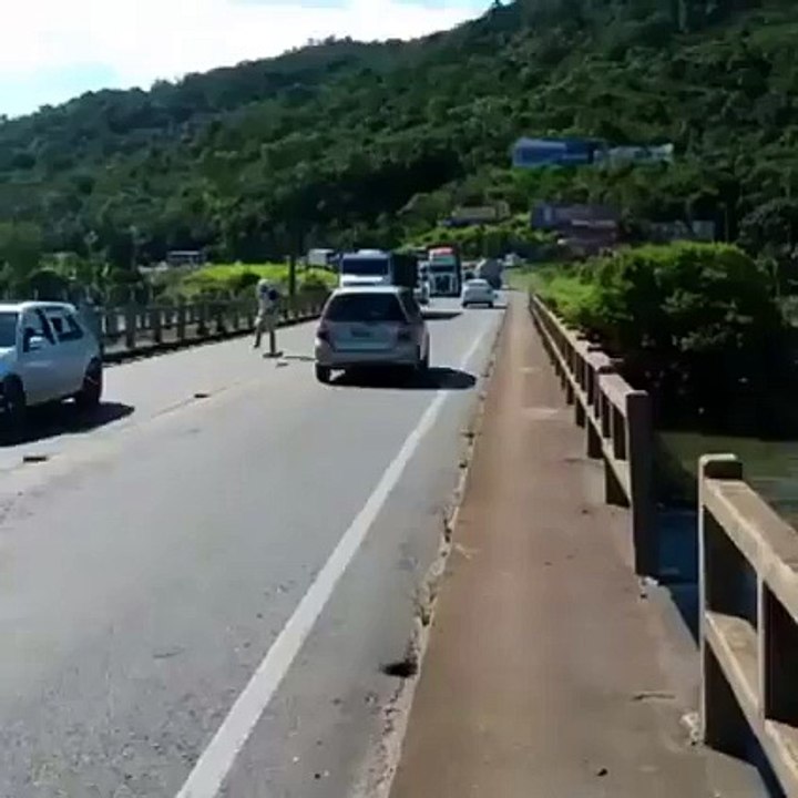 GREAT JUMP FROM BRIGE