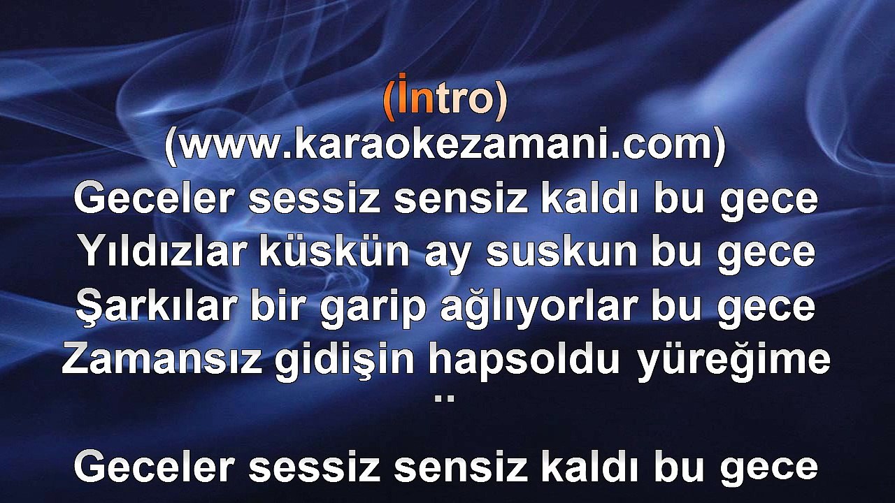 Babutsa - Dayanamam - (2011 TÜRKÇE KARAOKE