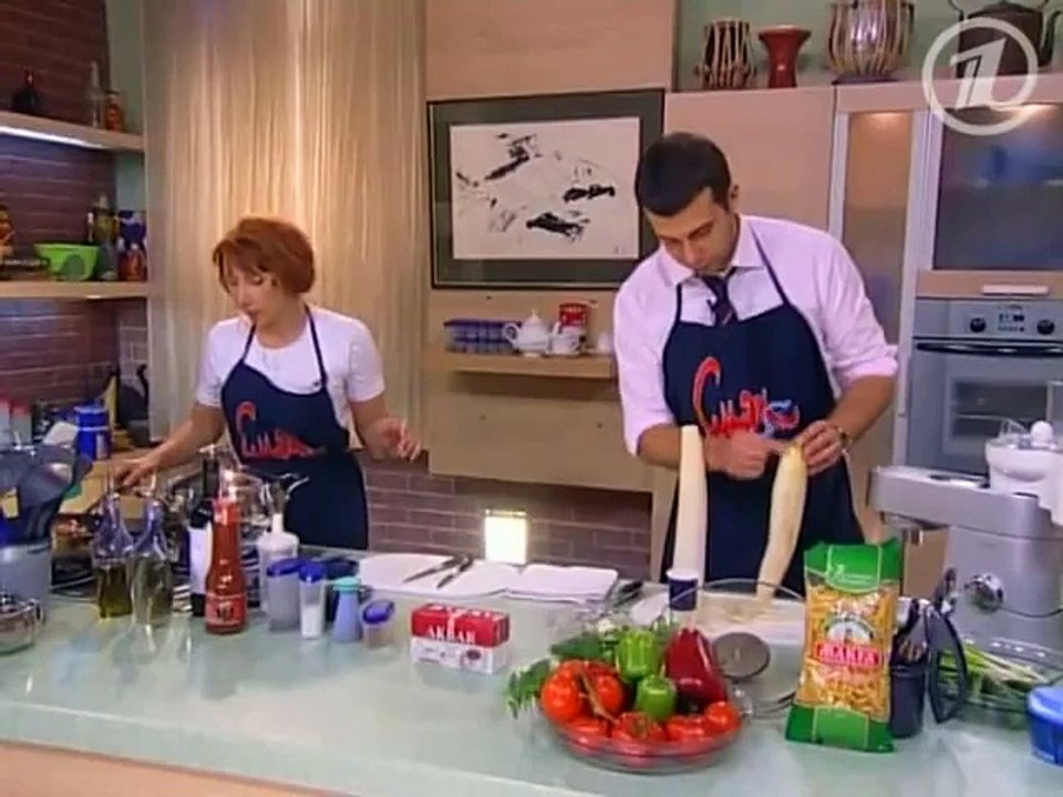 staroetv.su / Смак (Первый канал, 29.03.2008) Елена Воробей