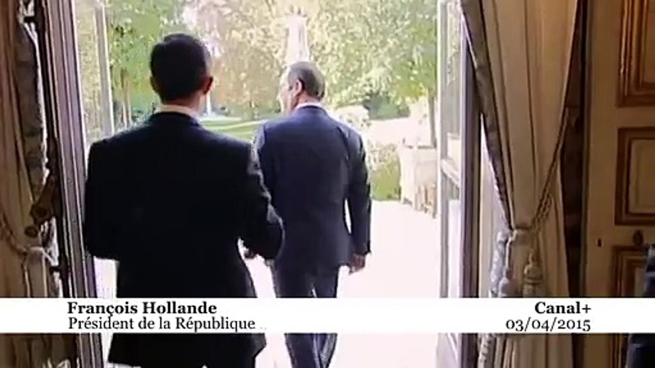 Hollande et Valls, un texto avant le coucher sinon rien