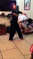 PAKISTANI GIRL DANCING ON CHITYAAN KALAIYAN WAY. IN HER ROOM