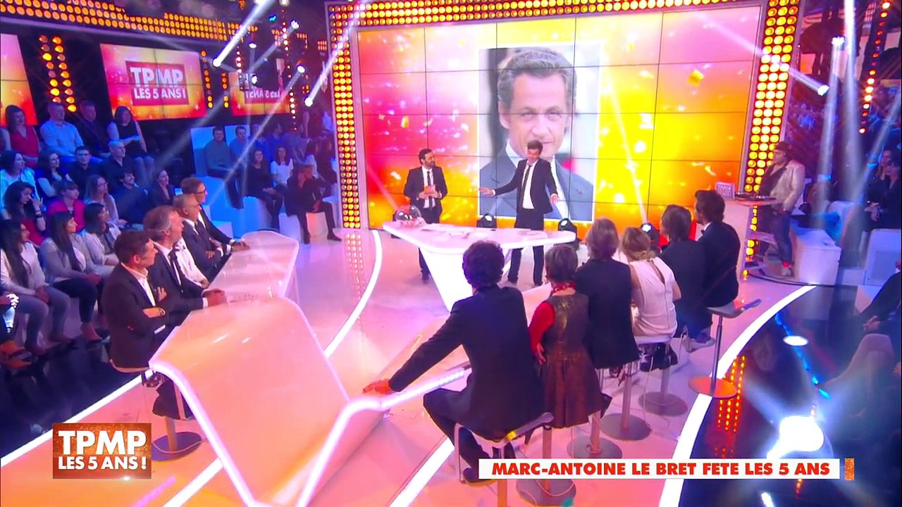 Marc-Antoine Le Bret célèbre les 5 ans de TPMP