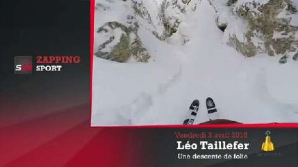 Zap'Sport : La descente de folie de Léo Taillefer