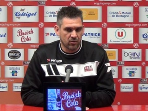 L1-J31 / EAG-OL : la conférence de presse d'avant match de Jocelyn Gourvennec
