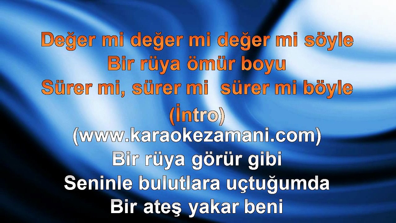 Banu Zorlu  - Değermi Hiç - (Sezen Aksu) - (2012) TÜRKÇE KARAOKE