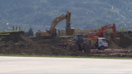 Bilim, Sanayi ve Teknoloji Bakanı Işık Cengiz Topel Havalimanı'nda